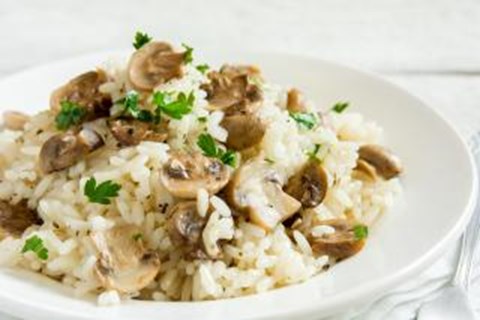 Creamy Fontina Risotto with Mushrooms - 6 Cups