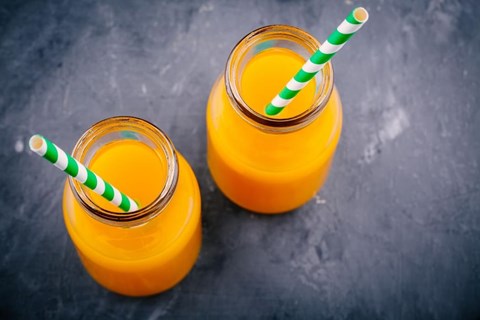 Orange, Peach and Mango Juice